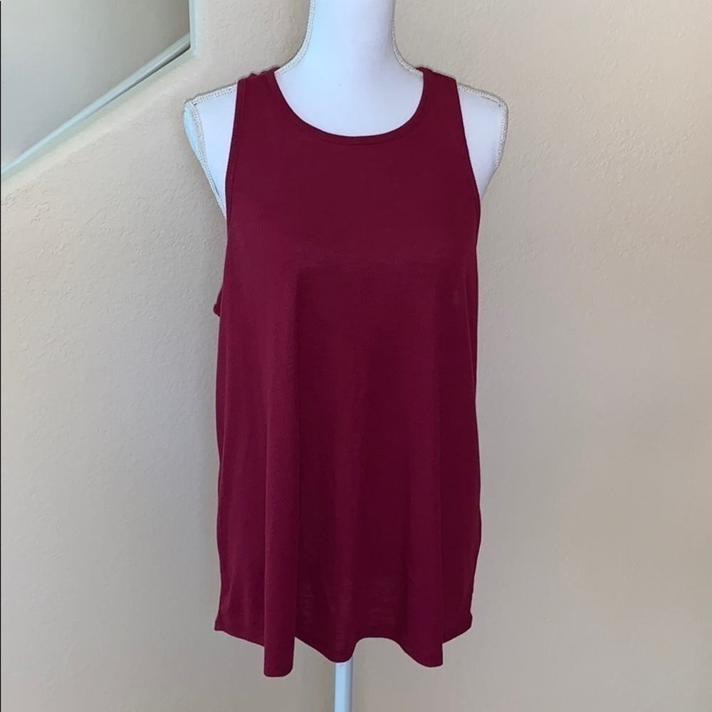 Lovesick ribbed swing tank top